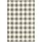 Homeroots 8 x 11 ft. Gray & Ivory Gingham Indoor & Outdoor Area Rug 389528 - alternate 4